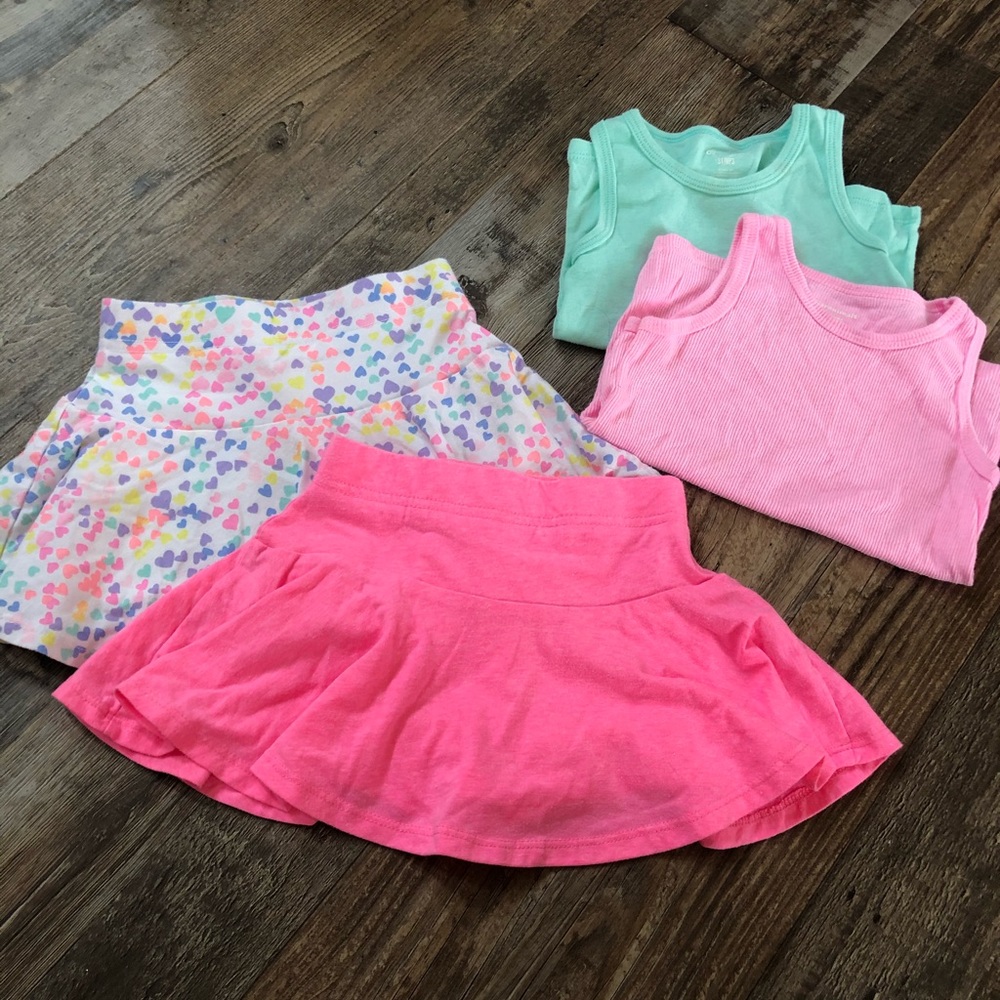 👧 Garanimals 3T Skort and Tank Bundle 👧